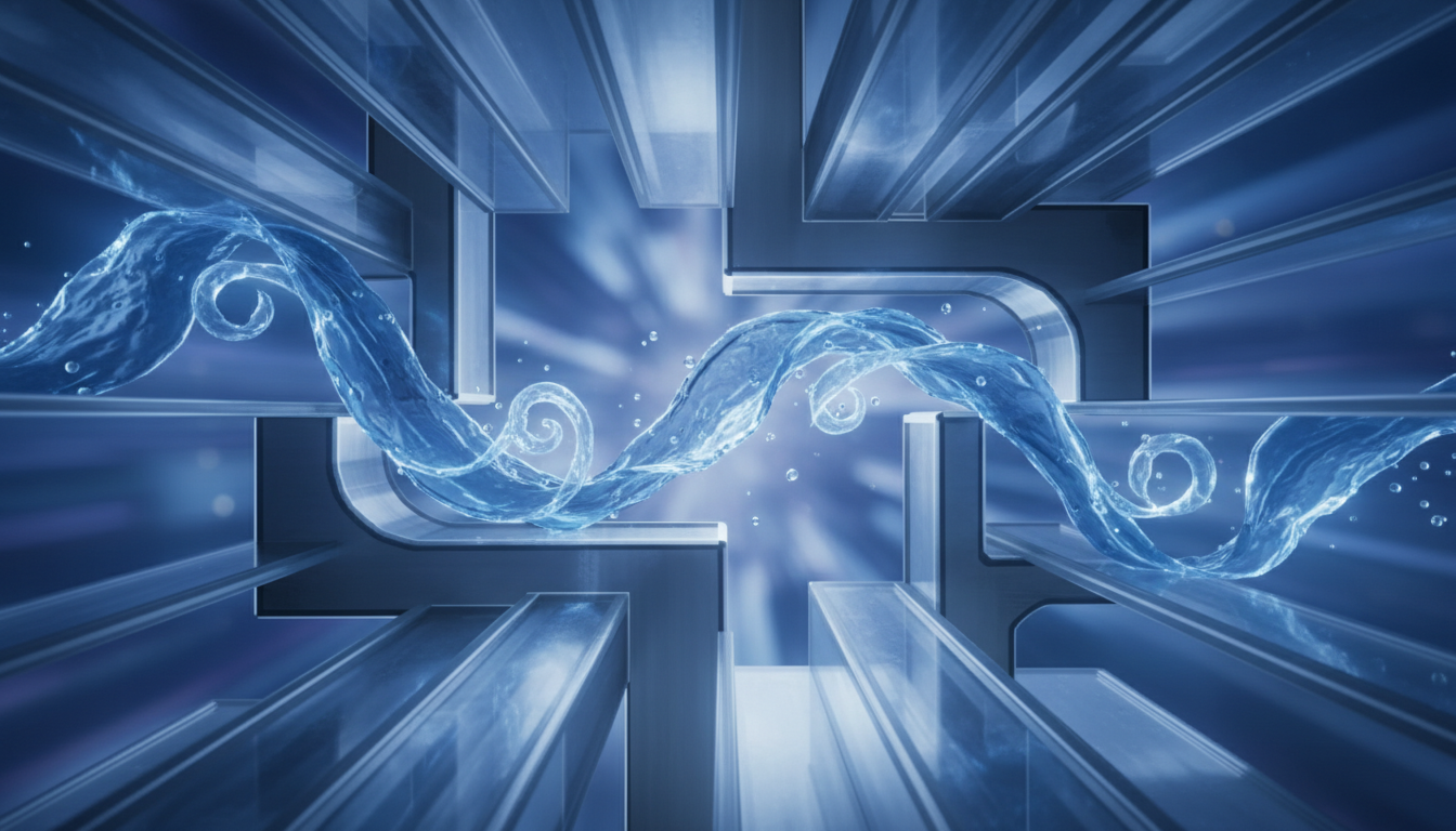 Existing image displaying a vibrant color palette applied to a modern workspace environment.