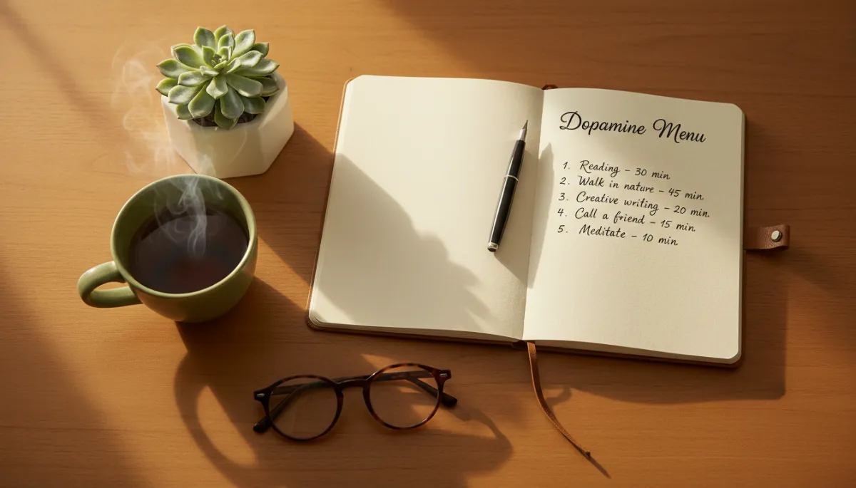 Dopamine Menu: La Guía Definitiva para Reemplazar el ‘Scroll Infinito’ por Placer Real