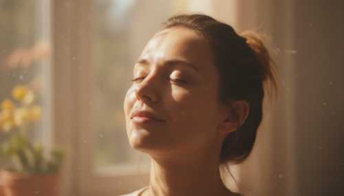 Persona trabajando en un ordenador portátil en una oficina moderna y luminosa.